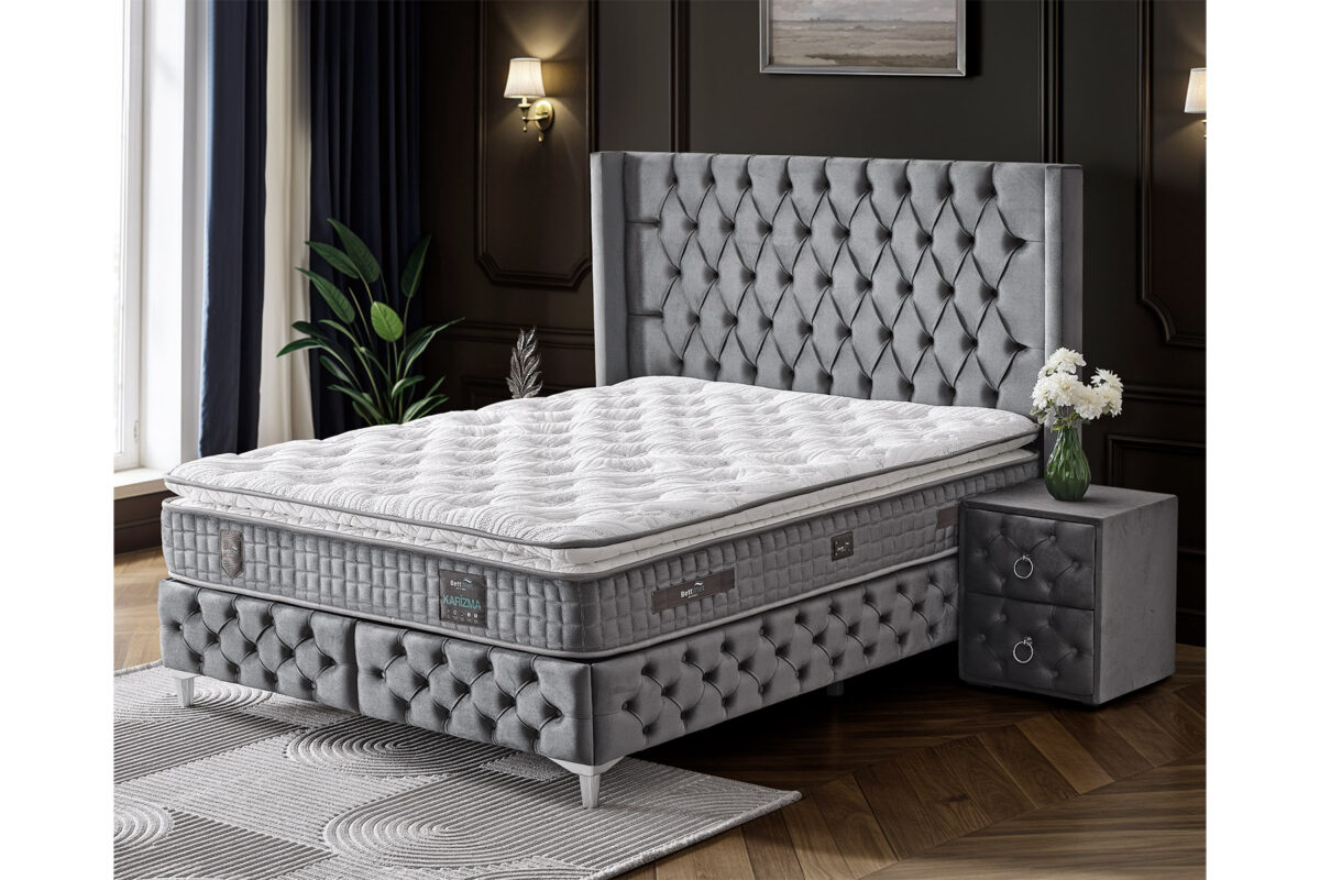 Venedik Polsterbetten mit Bettkasten (160x200)