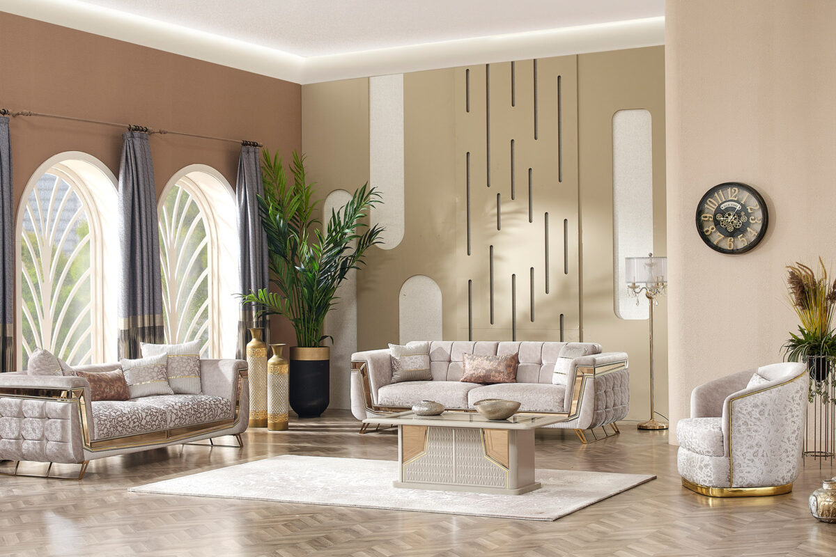 Milano Sofa mit Schlacf foktionen 3+3+1