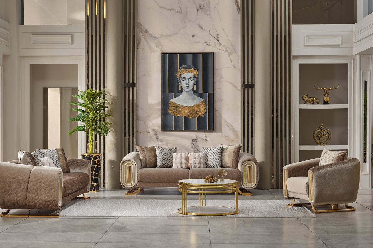 Romeo Sofa mit Schlacf foktionen 3+3+1