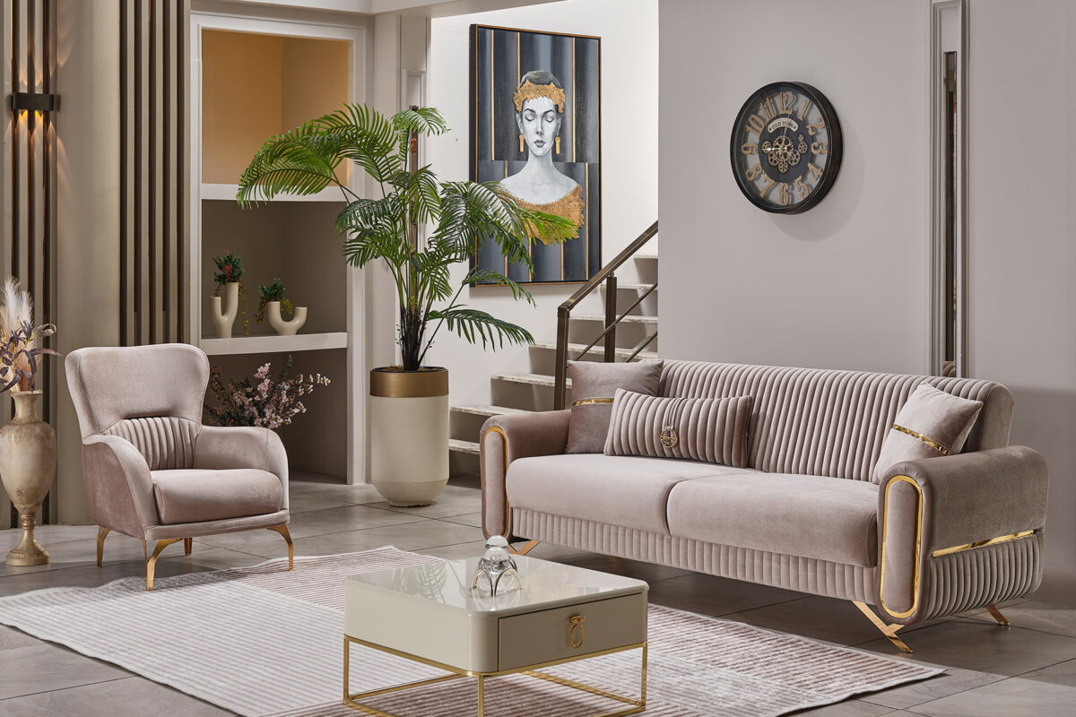 Royal Sofa mit Schlacf foktionen 3+3+1